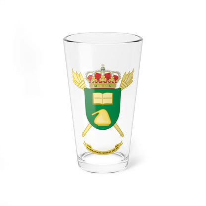 Coat of Arms of the Spanish Army Central Laboratory (Spain) (Coat of Arms) Pint Glass 16oz 16oz - Go Mug Yourself