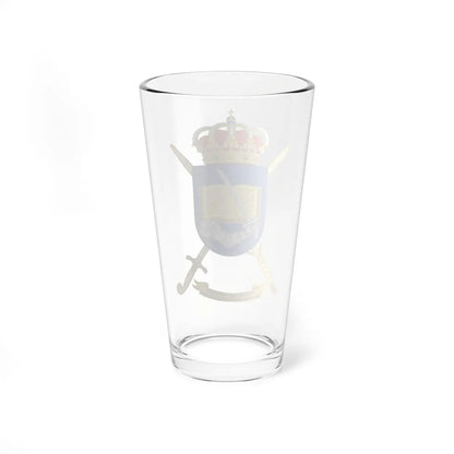 Coat of Arms of the Spanish Army Doctrine Organization and Equipment Directorate (Spain) (Coat of Arms) Pint Glass 16oz - Go Mug Yourself