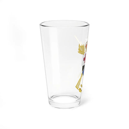 Coat of Arms of the Spanish Army Field Hospital Group (Spain) (Coat of Arms) Pint Glass 16oz - Go Mug Yourself