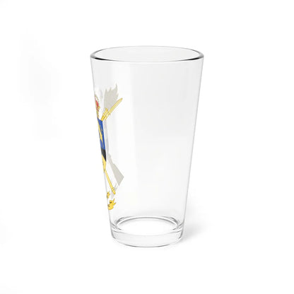 Coat of Arms of the Spanish Army Field Hospital Group (Spain) (Coat of Arms) Pint Glass 16oz - Go Mug Yourself