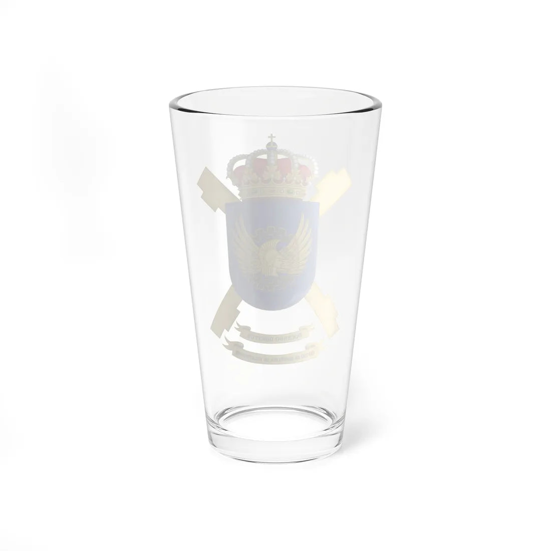 Coat of Arms of the Spanish Army Helicopters Training Center (Spain) (Coat of Arms) Pint Glass 16oz - Go Mug Yourself