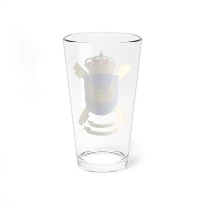 Coat of Arms of the Spanish Army Helicopters Training Center (Spain) (Coat of Arms) Pint Glass 16oz - Go Mug Yourself