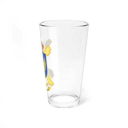 Coat of Arms of the Spanish Army Helicopters Training Center (Spain) (Coat of Arms) Pint Glass 16oz - Go Mug Yourself