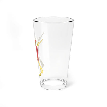 Coat of Arms of the Spanish Army Infantry Forces Inspectors Office (Spain) (Coat of Arms) Pint Glass 16oz - Go Mug Yourself