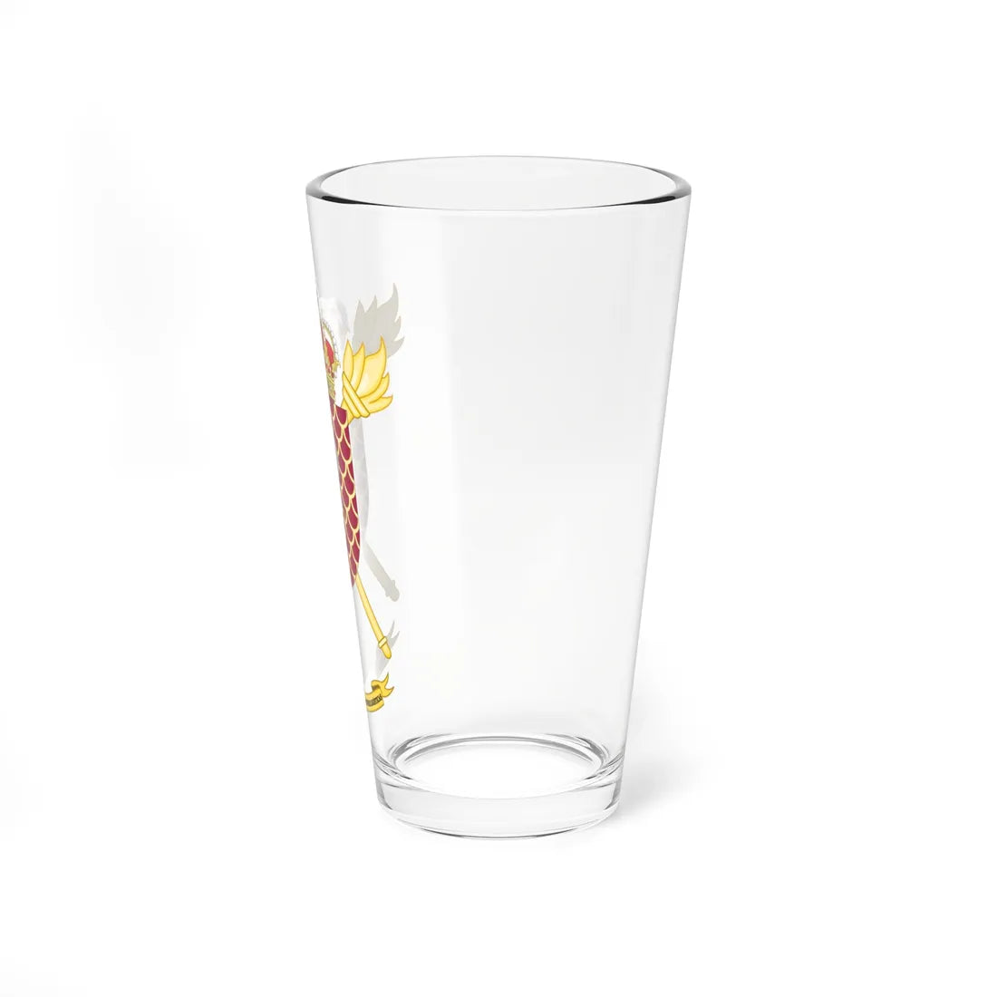 Coat of Arms of the Spanish Army Integration of Logistics Functions Directorate (Spain) (Coat of Arms) Pint Glass 16oz - Go Mug Yourself