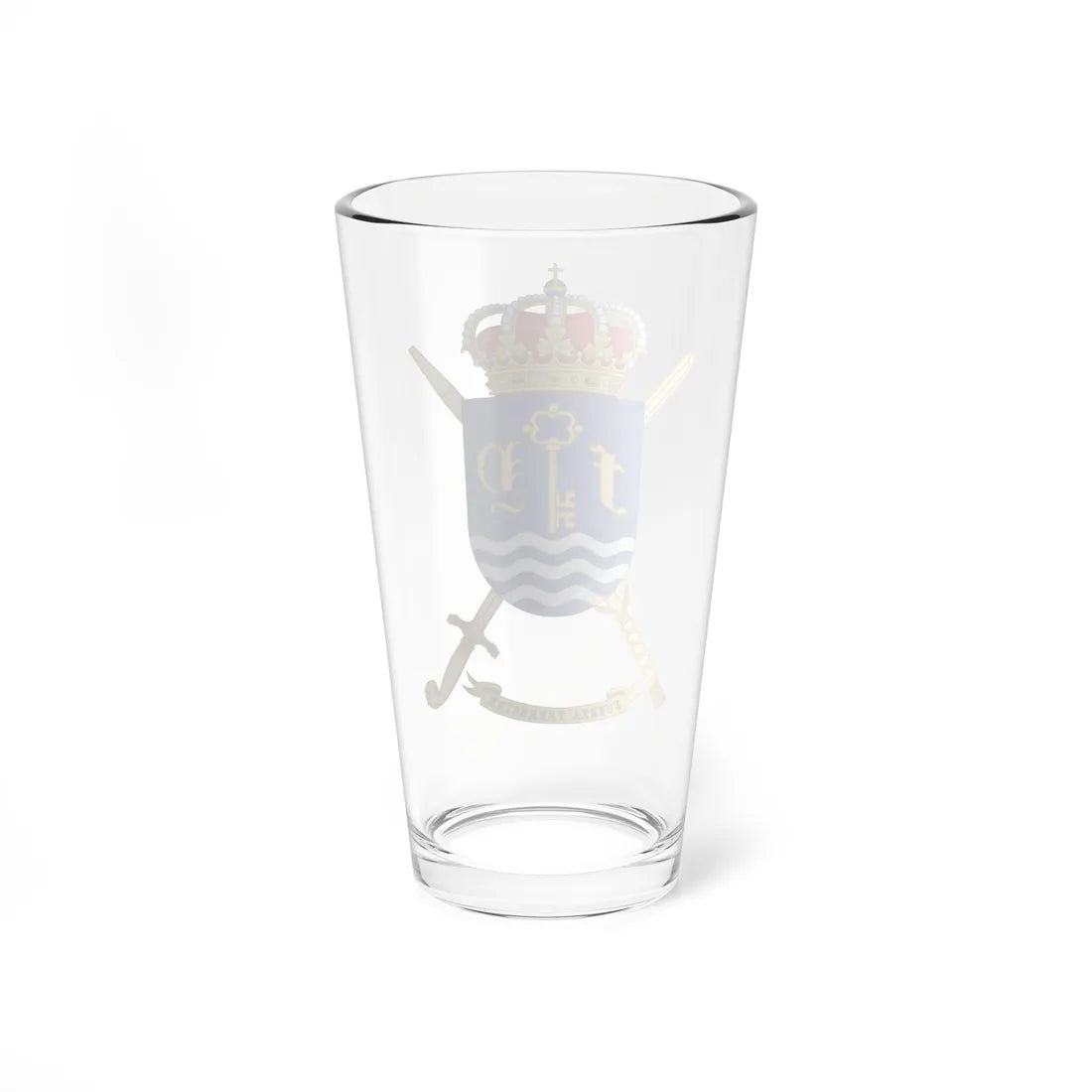 Coat of arms of the Spanish Army Land Force (Spain) (Coat of Arms) Pint Glass 16oz - Go Mug Yourself