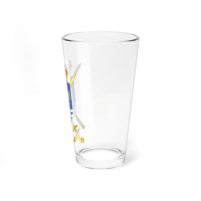 Coat of arms of the Spanish Army Land Force (Spain) (Coat of Arms) Pint Glass 16oz - Go Mug Yourself