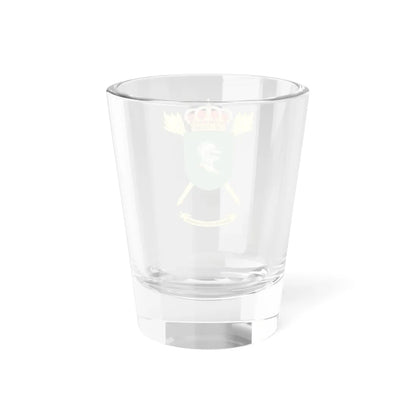 Coat of Arms of the Spanish Army Logistic Support Command (Spain) (Coat of Arms) Shot Glass 1.5oz - Go Mug Yourself