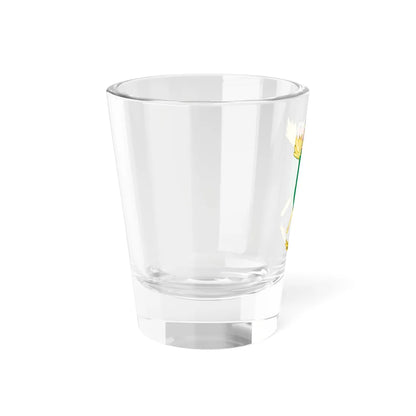 Coat of Arms of the Spanish Army Logistic Support Command (Spain) (Coat of Arms) Shot Glass 1.5oz - Go Mug Yourself