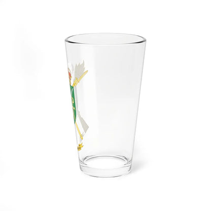 Coat of Arms of the Spanish Army Logistics Forces Inspectors Office (Spain) (Coat of Arms) Pint Glass 16oz - Go Mug Yourself