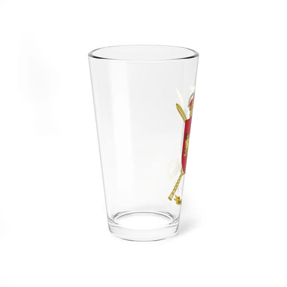 Coat of Arms of the Spanish Army National Training Center Chinchilla (Spain) (Coat of Arms) Pint Glass 16oz - Go Mug Yourself