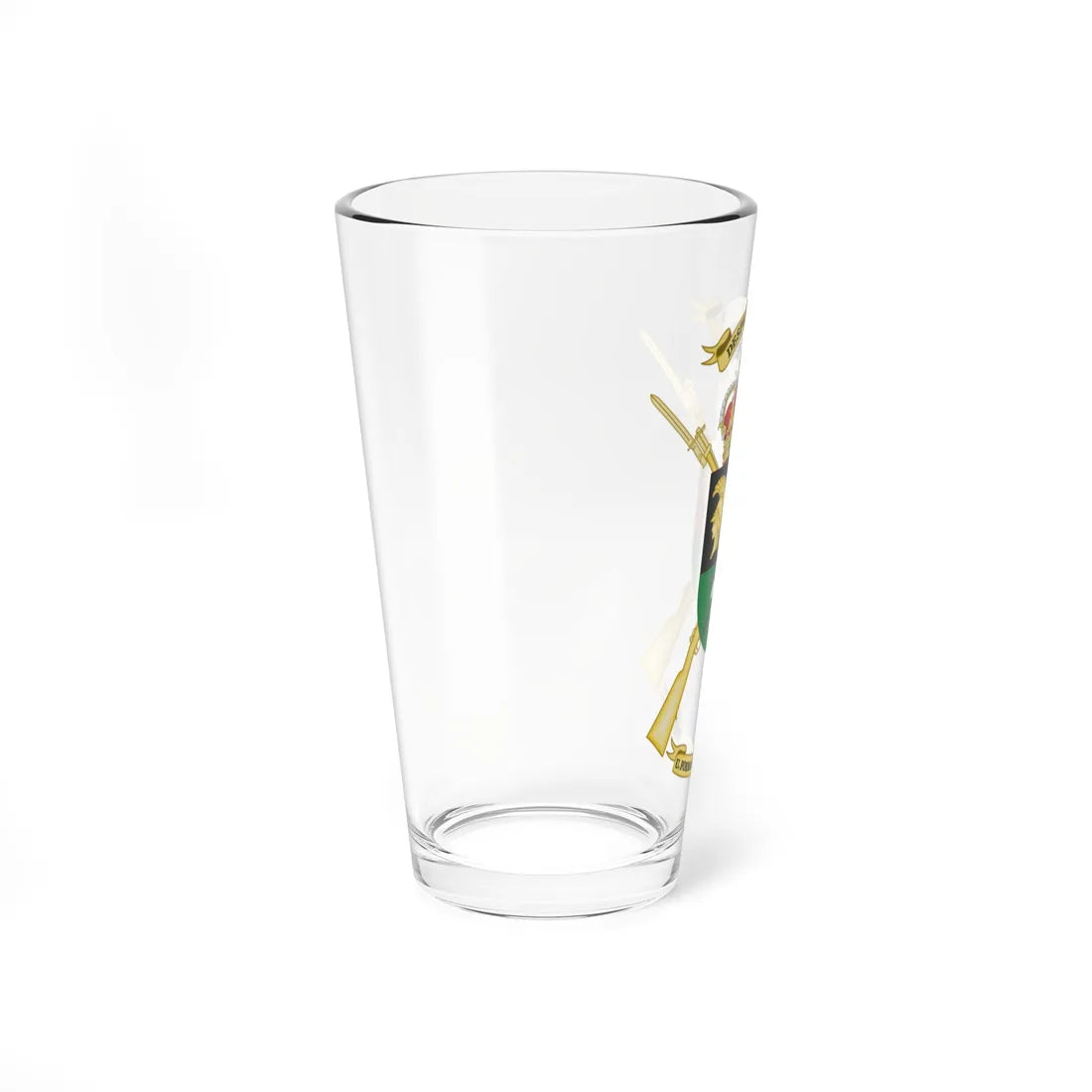 Coat of Arms of the Spanish Army Parachute Instruction Unit (Spain) (Coat of Arms) Pint Glass 16oz - Go Mug Yourself