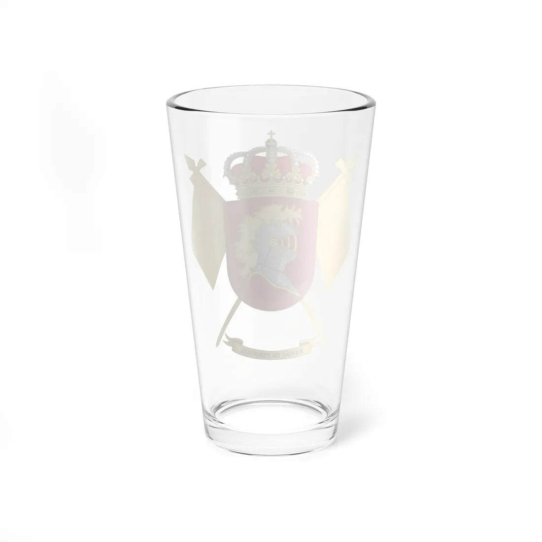 Coat of Arms of the Spanish Army Personnel Command (Spain) (Coat of Arms) Pint Glass 16oz - Go Mug Yourself