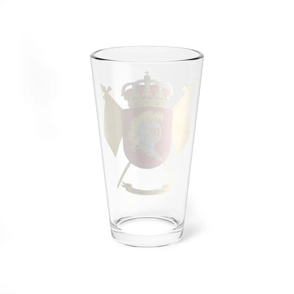 Coat of Arms of the Spanish Army Personnel Command (Spain) (Coat of Arms) Pint Glass 16oz - Go Mug Yourself