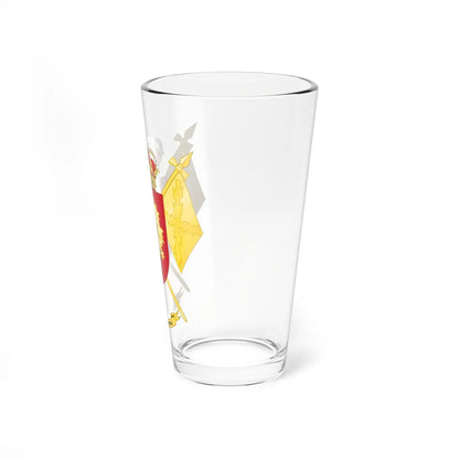 Coat of Arms of the Spanish Army Personnel Command (Spain) (Coat of Arms) Pint Glass 16oz - Go Mug Yourself