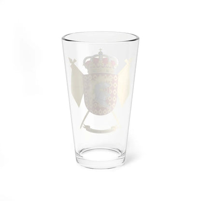 Coat of Arms of the Spanish Army Personnel Directorate (Spain) (Coat of Arms) Pint Glass 16oz - Go Mug Yourself