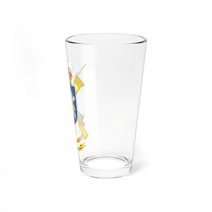 Coat of Arms of the Spanish Army Polytechnic School (Spain) (Coat of Arms) Pint Glass 16oz - Go Mug Yourself