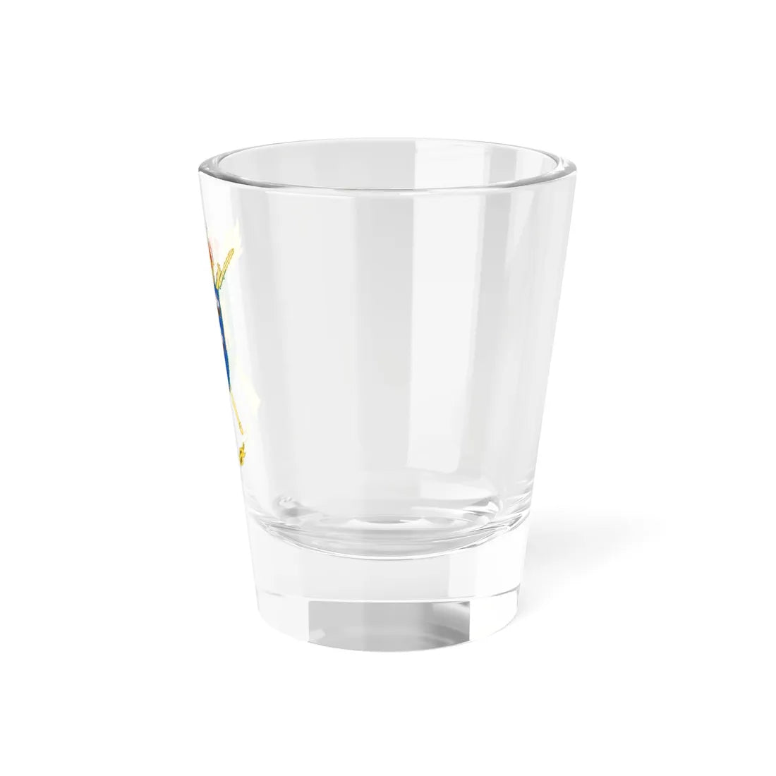 Coat of Arms of the Spanish Army Projection Support Unit Cristóbal Colón (Spain) (Coat of Arms) Shot Glass 1.5oz - Go Mug Yourself