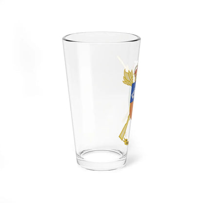 Coat of Arms of the Spanish Army Projection Support Unit San Isidro (Spain) (Coat of Arms) Pint Glass 16oz - Go Mug Yourself