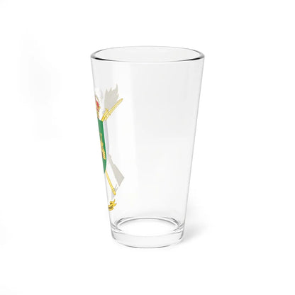 Coat of Arms of the Spanish Army Projection Support Unit (Spain) (Coat of Arms) Pint Glass 16oz - Go Mug Yourself