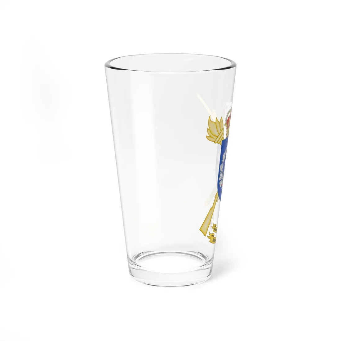 Coat of Arms of the Spanish Army Sanitary Brigade (Spain) (Coat of Arms) Pint Glass 16oz - Go Mug Yourself