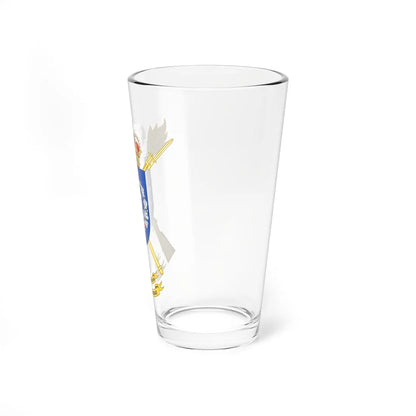 Coat of Arms of the Spanish Army Sanitary Brigade (Spain) (Coat of Arms) Pint Glass 16oz - Go Mug Yourself