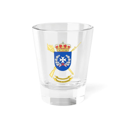 Coat of Arms of the Spanish Army Sanitary Brigade (Spain) (Coat of Arms) Shot Glass 1.5oz 1.5oz - Go Mug Yourself
