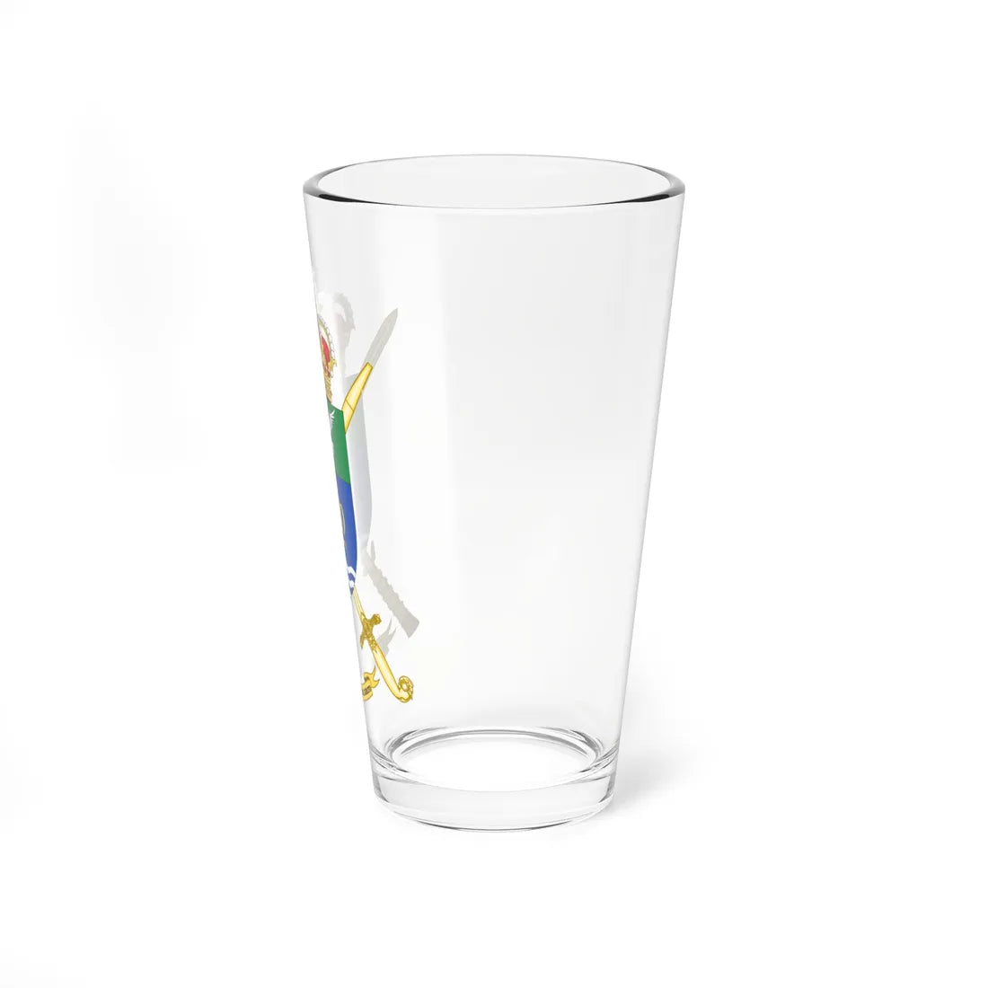 Coat of Arms of the Spanish Army Second Deputy Inspector Generals Office (Spain) (Coat of Arms) Pint Glass 16oz - Go Mug Yourself