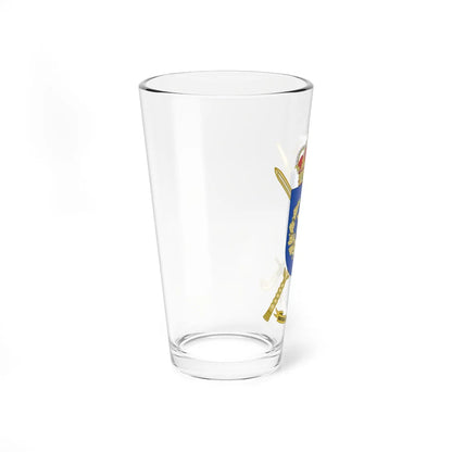 Coat of Arms of the Spanish Army War College (Spain) (Coat of Arms) Pint Glass 16oz - Go Mug Yourself