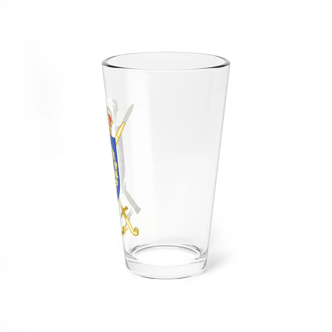 Coat of Arms of the Spanish Army War College (Spain) (Coat of Arms) Pint Glass 16oz - Go Mug Yourself