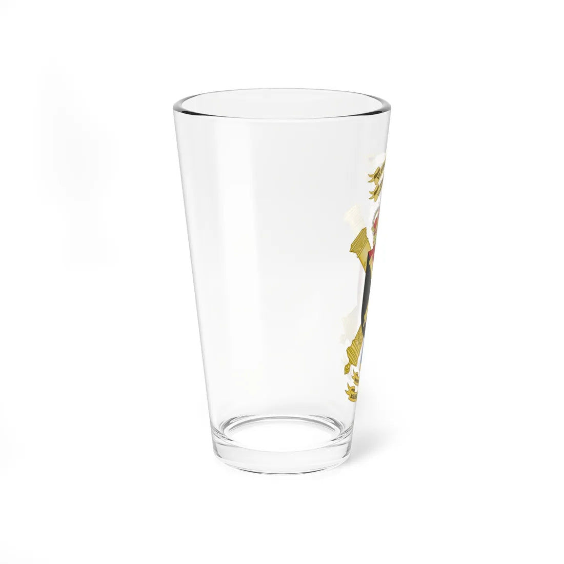 Coat of Arms of the Spanish Artillery Academy (Spain) (Coat of Arms) Pint Glass 16oz - Go Mug Yourself