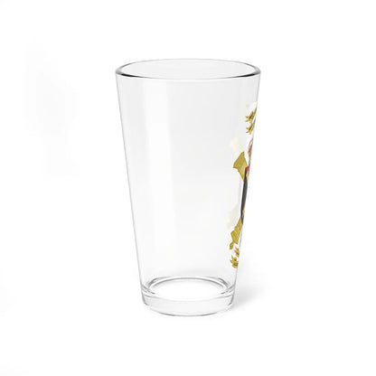 Coat of Arms of the Spanish Artillery Academy (Spain) (Coat of Arms) Pint Glass 16oz - Go Mug Yourself