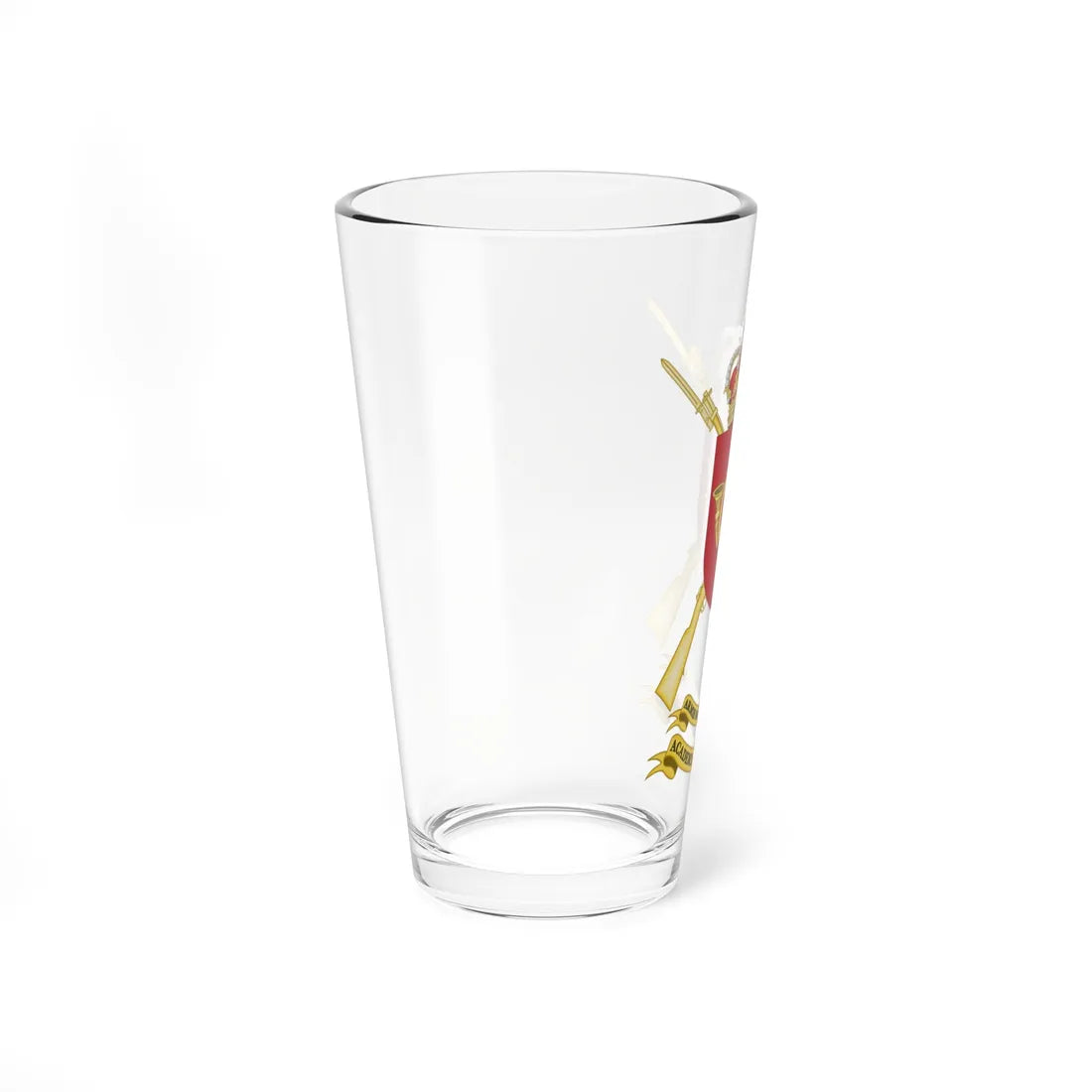 Coat of Arms of the Spanish Infantry Academy Common variant (Spain) (Coat of Arms) Pint Glass 16oz - Go Mug Yourself