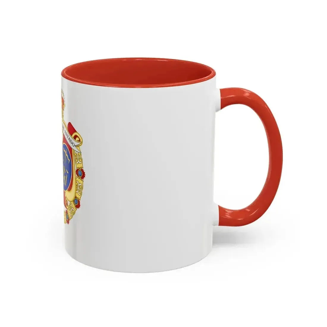 Coat of Arms of the Spanish Legal Representatives of the State - Accent Coffee Mug - Go Mug Yourself