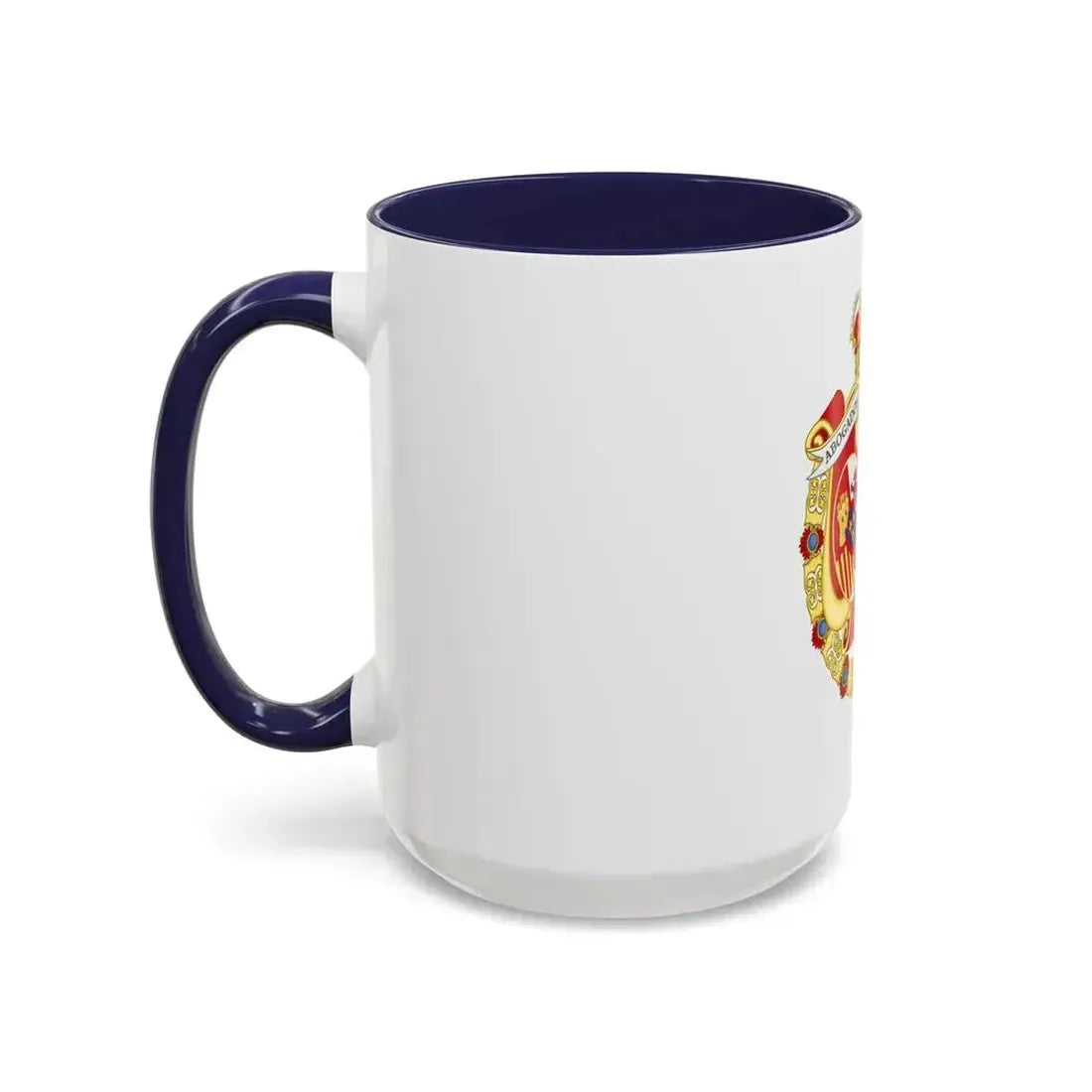 Coat of Arms of the Spanish Legal Representatives of the State - Accent Coffee Mug - Go Mug Yourself