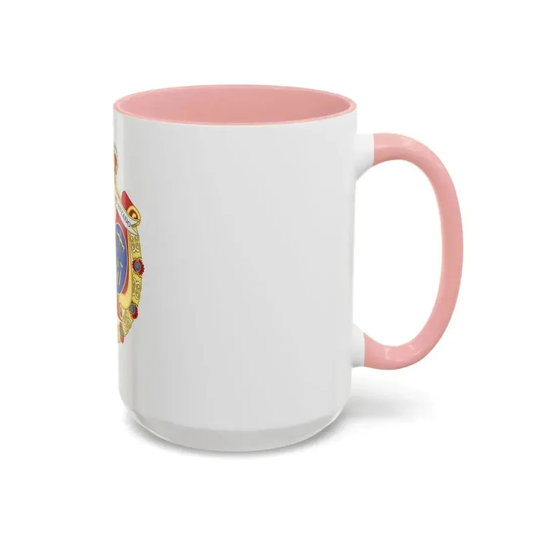 Coat of Arms of the Spanish Legal Representatives of the State - Accent Coffee Mug - Go Mug Yourself