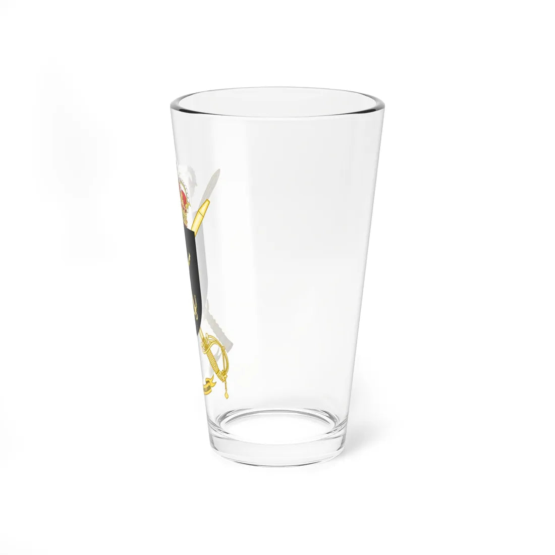 Coat of Arms of the Spanish Legion Band (Spain) (Coat of Arms) Pint Glass 16oz - Go Mug Yourself