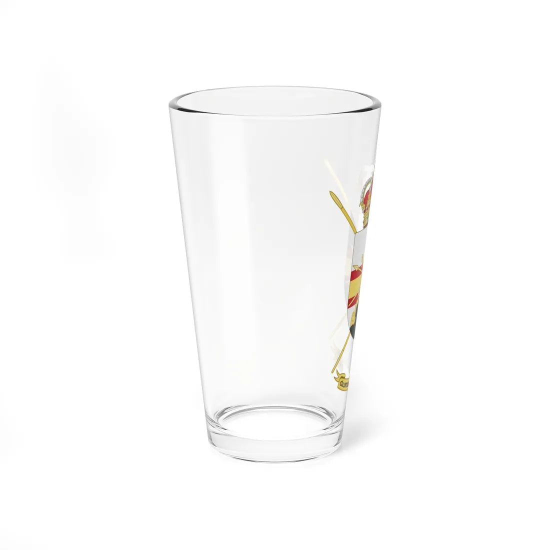 Coat of Arms of the Spanish Legion Intelligence Company (Spain) (Coat of Arms) Pint Glass 16oz - Go Mug Yourself