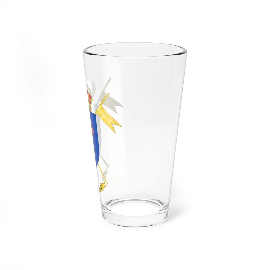 Coat of Arms of the Spanish Military Stud (Spain) (Coat of Arms) Pint Glass 16oz - Go Mug Yourself