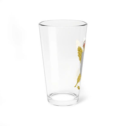 Coat of Arms of the Staff of the Spanish Army Units-Template (Spain) (Coat of Arms) Pint Glass 16oz - Go Mug Yourself