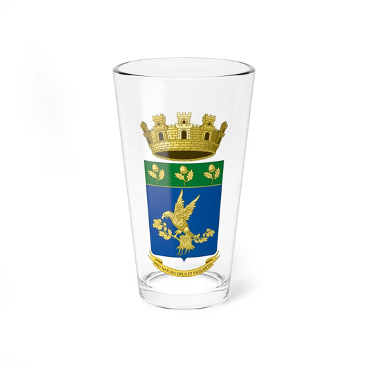 Coat of Arms of the State Forestry Corps (Italy) (Coat of Arms) Pint Glass 16oz 16oz - Go Mug Yourself
