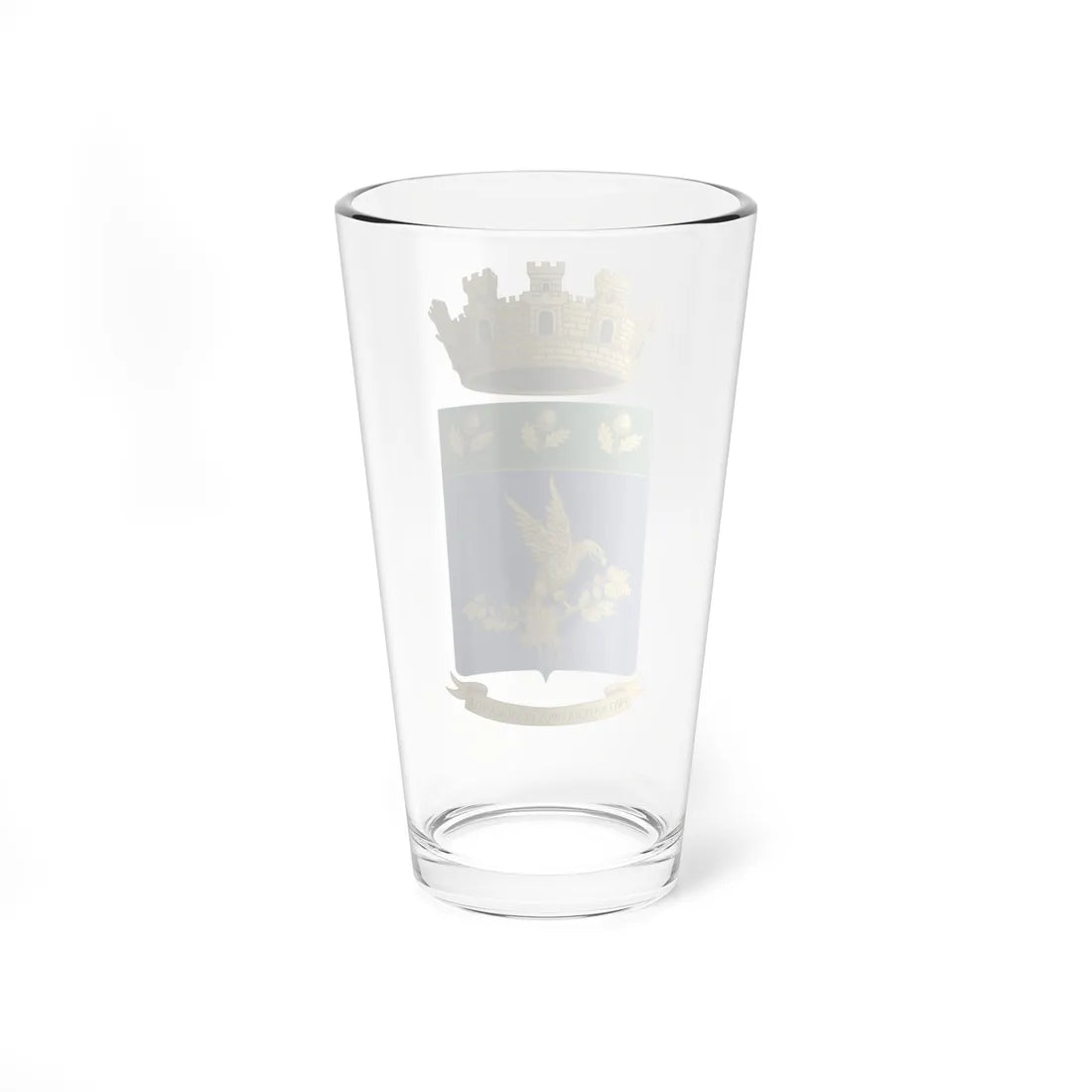 Coat of Arms of the State Forestry Corps (Italy) (Coat of Arms) Pint Glass 16oz - Go Mug Yourself