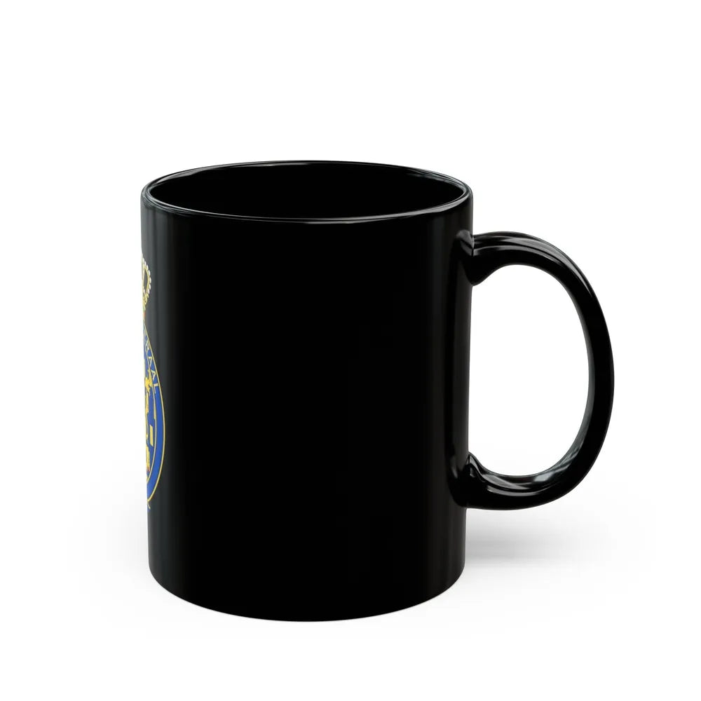 Coat of arms of the Staten Generaal - Black Coffee Mug-Go Mug Yourself