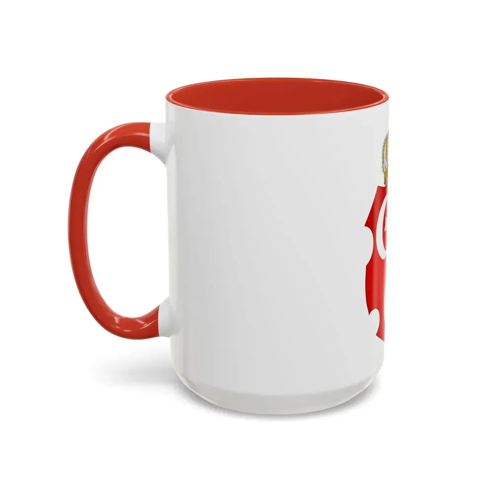 Coat of Arms of the Sultan of Egypt - Accent Coffee Mug - Go Mug Yourself
