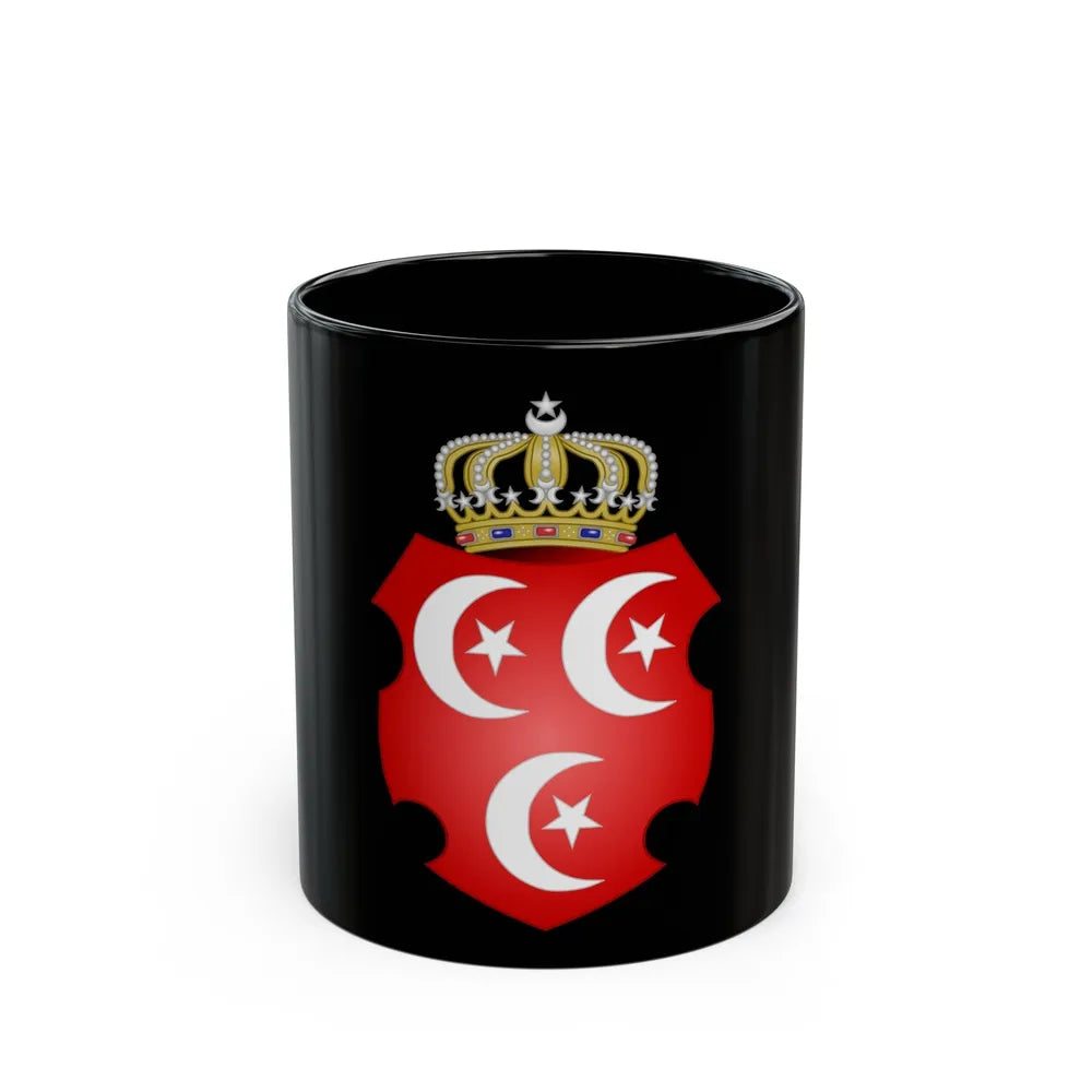 Coat of Arms of the Sultan of Egypt - Black Coffee Mug-11oz-Go Mug Yourself