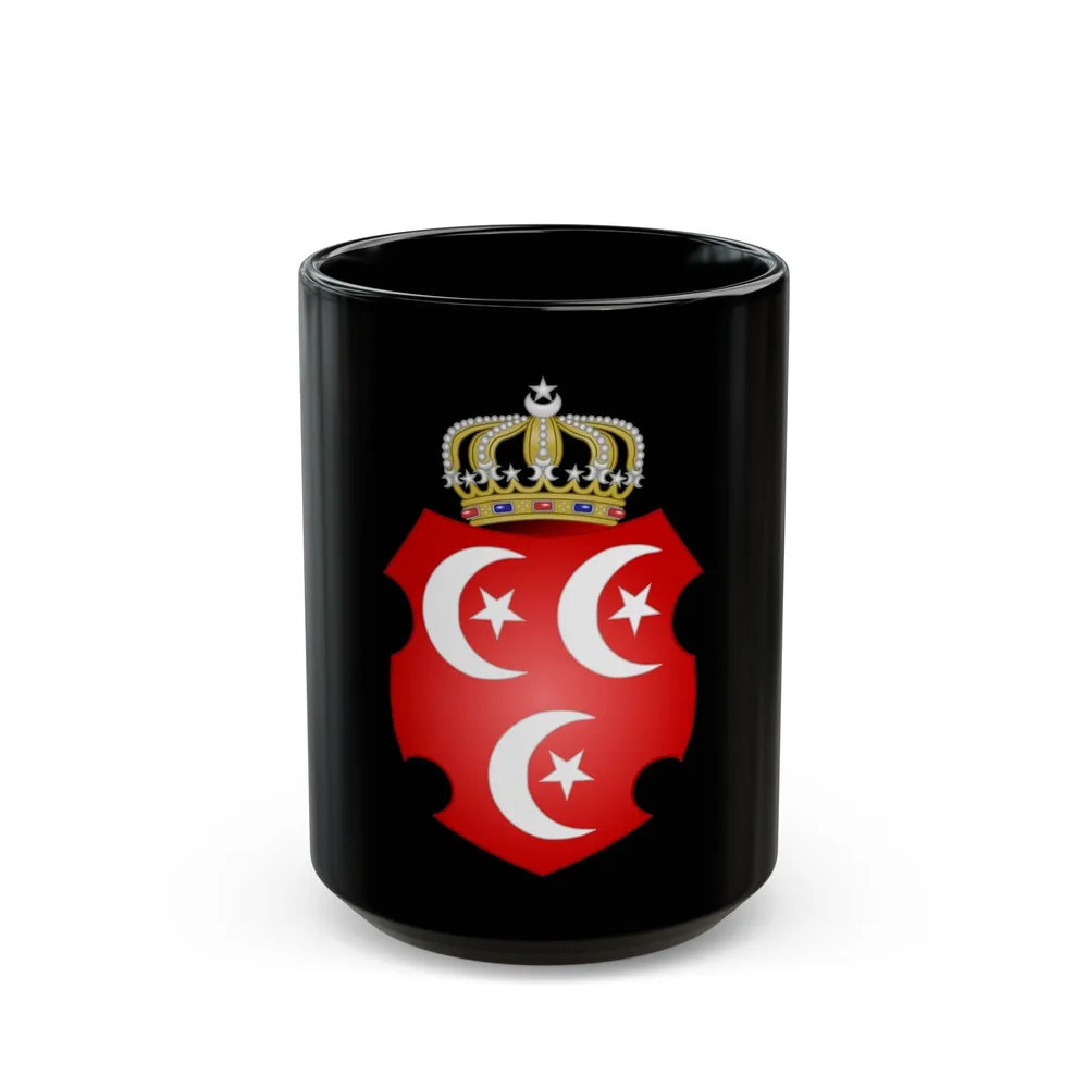 Coat of Arms of the Sultan of Egypt - Black Coffee Mug-15oz-Go Mug Yourself