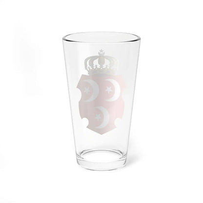 Coat of Arms of the Sultan of Egypt (Egypt) (Coat of Arms) Pint Glass 16oz - Go Mug Yourself