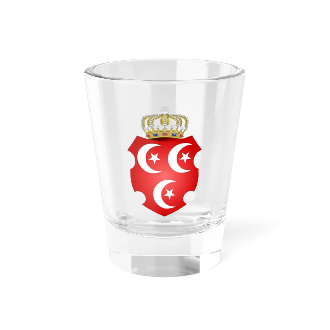 Coat of Arms of the Sultan of Egypt (Egypt) (Coat of Arms) Shot Glass 1.5oz 1.5oz - Go Mug Yourself