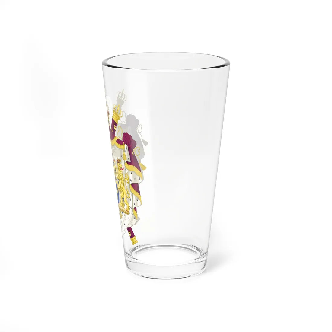 Coat of arms of the Swedish Riksmarskalk (Sweden) (Coat of Arms) Pint Glass 16oz - Go Mug Yourself