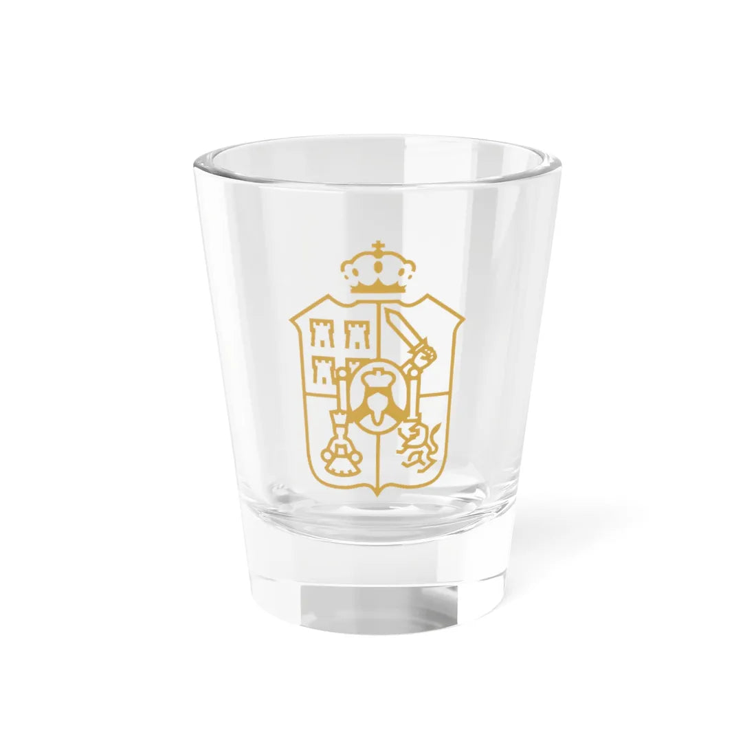 Coat of arms of the Tabasco Congress (Mexico) (Coat of Arms) Shot Glass 1.5oz 1.5oz - Go Mug Yourself